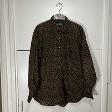 Gitman Bros Shirt Brown Black