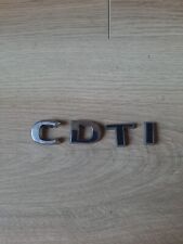 GENUINE VAUXHALL CDTI BOOT