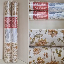 Pair of Vintage Mayfair Ready Pasted Vinyl 10m Wallpaper 7610 EAR
