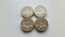 £1 ONE POUND COIN, CAPITAL CITIES SET, RARE EDINBURGH, CARDIFF, LONDON, BELFAST