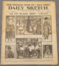 DAILY SKETCH WW1 TEACHERS