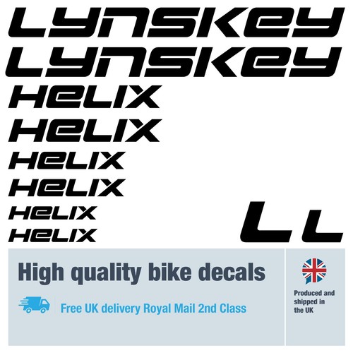 Lynskey helix bike decals with - decals,
