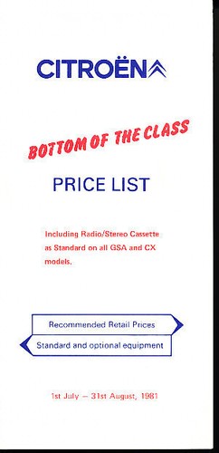 1981 citroen gsa - citroen, visa