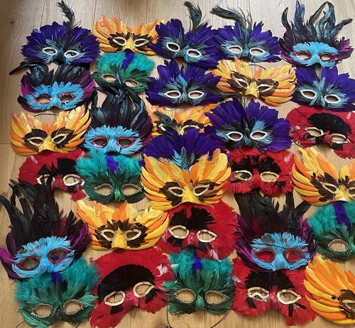 Joblot carnival masques - x,