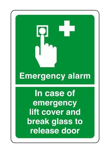 Emergency alarm case - in,