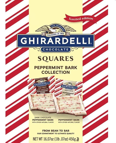 Ghirardelli peppermint bark - peppermint,