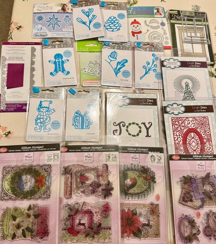 Joblot cardmaking die cutting - cardmaking,