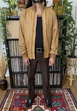 Vintage Mac Douglas Leather Bomber Jacket