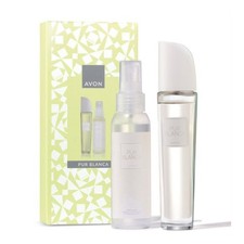 Avon Pur Blanca 2 Piece Gift Set EDT 50ML BODY MIST 100ML BOXED SEALED 