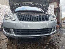 2007-2014 Skoda Fabia Mk2 Fl 5j 5 Door BUMPER (FRONT) Silver La7w