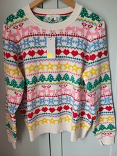 BODEN wool Fairisle Christmas