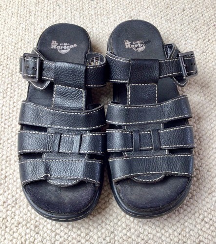 Martens slip leather - on,