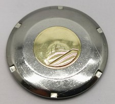 Vtg 1960 Omega Constellation Ref 168.010 Pie Pan St/Steel & Gold Watch Case Back