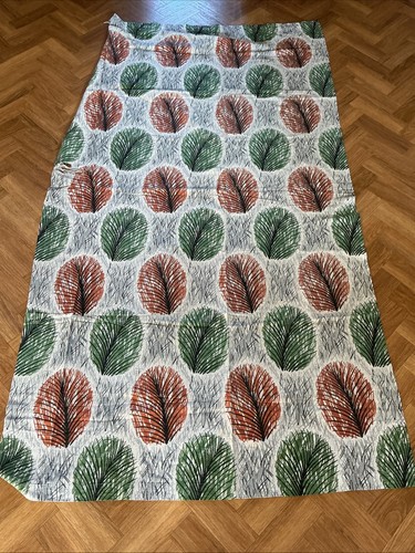 Vintage orange green leaf - orange,