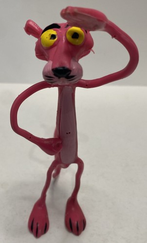 Vtg pink panther bendy toy - vtg,