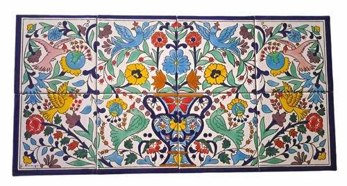 Hand painted italian - italian, mosaic