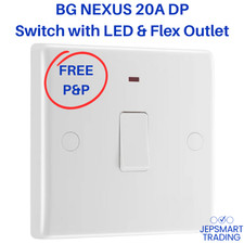 BG Nexus 20A 1G Double Pole