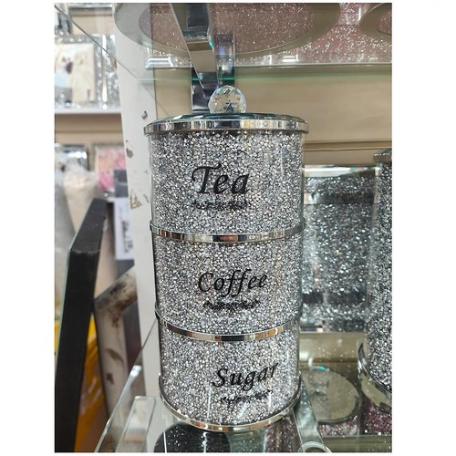 Stackable diamond crushed tea - stackable,