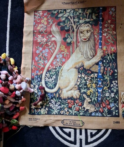 Rare tapestry canvas for