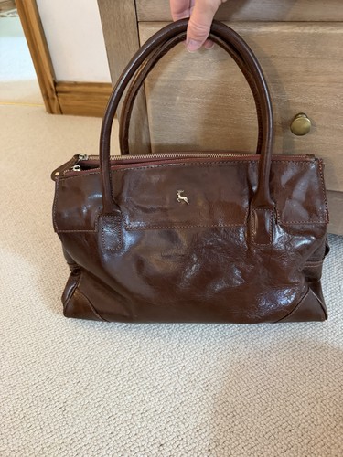 Ashwood brown leather handbag - ashwood,