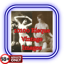 Risque Erotic Vintage Image Collection – 10100 JPGs on DVD + Bonus Images