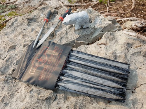 Professional soapstone carving