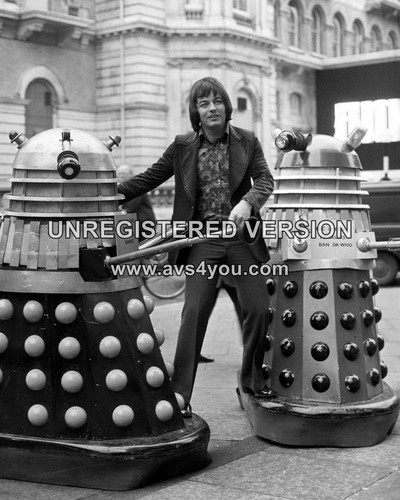Tony blackburn and - daleks, 10"