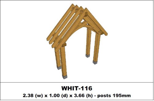 European oak porch kits - european,