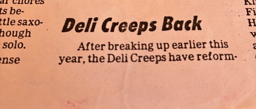 Vintage deli creeps buckethead - vintage,