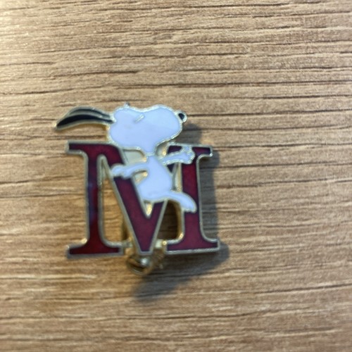 Vintage snoopy letter red - m,
