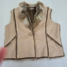 M&Co Vest XXL Beige Women's