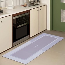 Kitchen Rug Floor Mat Non Slip Water Absorbent Oil Resistant Waterproof Carpet