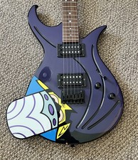 Rare Mojo Jojo Guitar & Gig Bag Daisy Rock Guitar, Plays Well. Very Collectable!