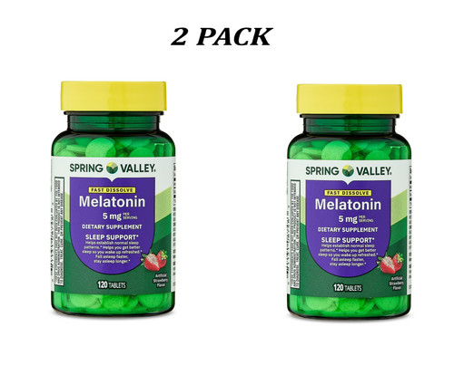 2pk spring valley melatonin - 2pk-spring,