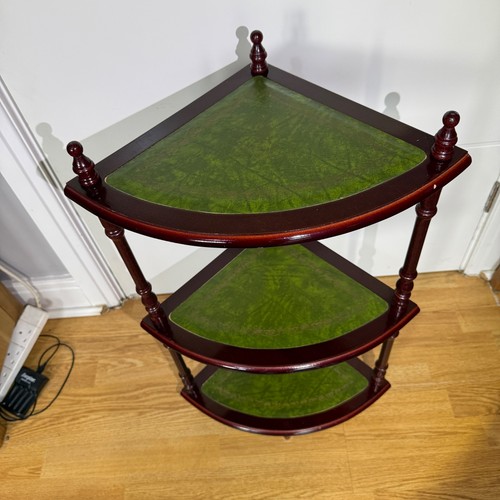 Vintage wooden corner - vintage, tiered