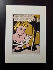 ROY LICHTENSTEIN Numbered