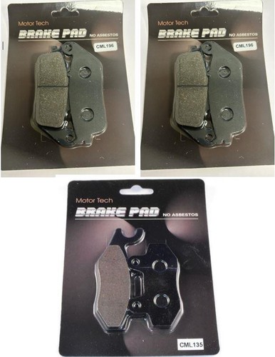 Full brake pads rr for - brake,
