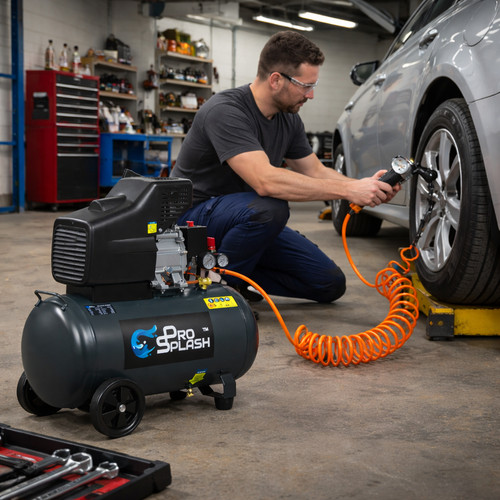 Workshop garage 50l electric - workshop,
