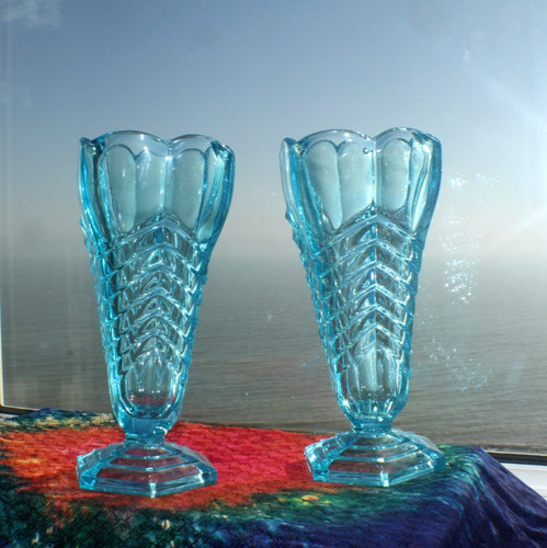 Vintage pair art deco - pair,