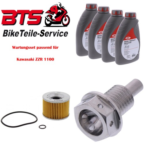 Set oil filter drain - oil,, filter,