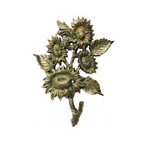 Large gold wall - hook, clothes