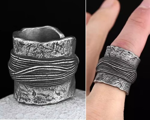 Mens statement ring - mens,