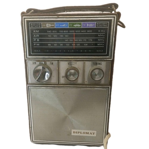 Diplomat vintage transistor - vintage,