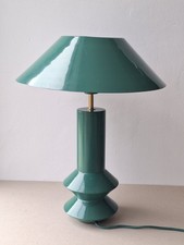 Modern Table Lamp Green Metal Lamp 48cm Tall Home Decor Lighting Living Room UK