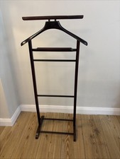 Vintage wooden valet stand - vintage,