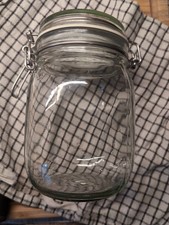 IKEA Glass Mason Jar 7in