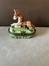 Foal Trinket Box Horse Figurine