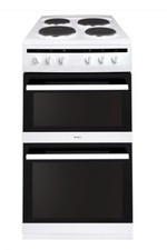 Amica Electric Cooker White AFS5500WH 50cm Double Oven A Graded