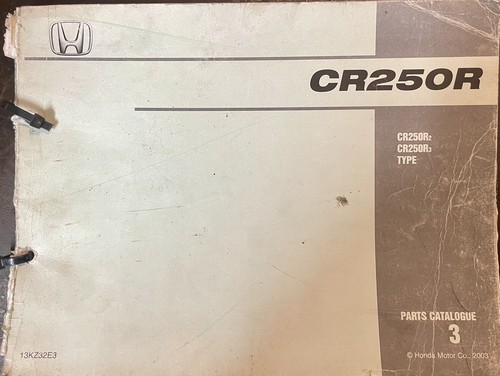 Genuine factory honda cr250r2 - genuine,