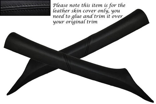 Black stitch pillars - black,